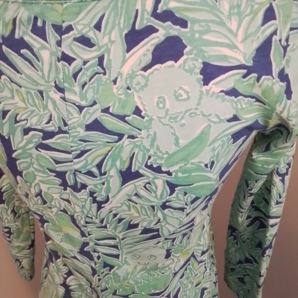 🎉Host Pick🎉 Lilly Pulitzer Marlowe Koala the Wild in Poolside Blue - XXS - Picture 10 of 11
